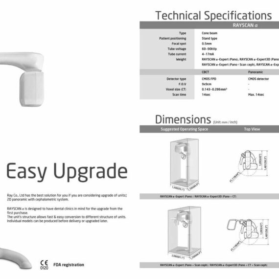 RayScan 3D EDGE Panoramic X-ray