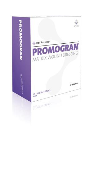 Acelity Promogran® Matrix Wound Dressing, 19.1 Hexagon Sheet