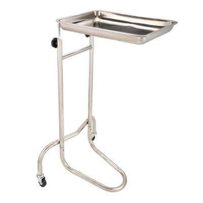 Stand/ Trolley Mayo Stainless Steel 2 Castors with Tray