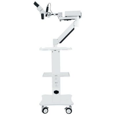 Dental Surgical Operating Microscope with 5W LED Light＆Trolley Cart Unit for ENT