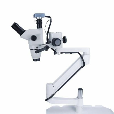 Dental Surgical Operating Microscope with 5W LED Light＆Trolley Cart Unit for ENT